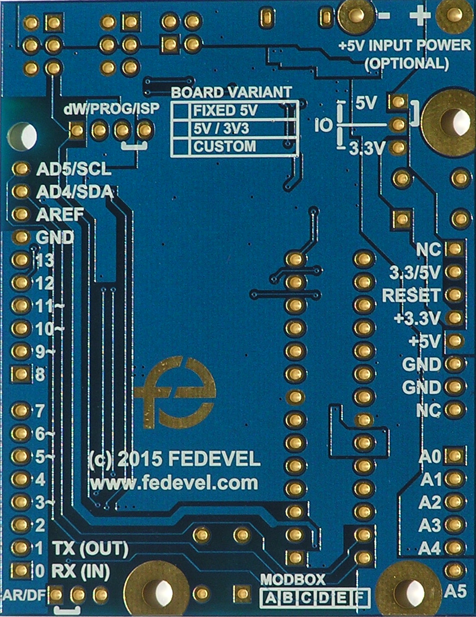 28Pins - PCB Bottom