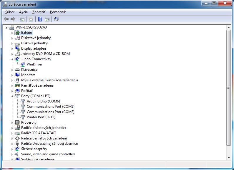 28Pins - Device Manager COM6