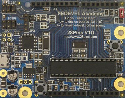 28Pins - Jumper Arduino Compatible mode